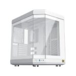 Xigmatek Cubi Arctic Eatx Mid Tower Cabinet (White) (EN41983)