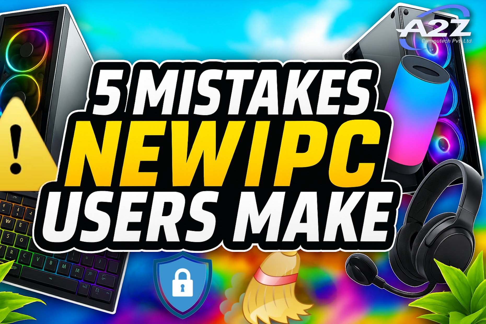 Mistakes New PC Users Make