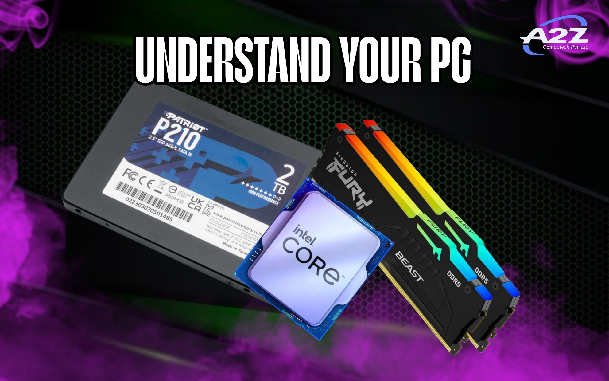 RAM, SSD, and Processor