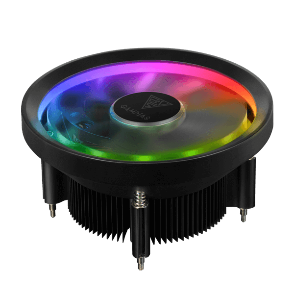 Gamdias Boreas E1L-010 Black RGB 90mm CPU Air Cooler