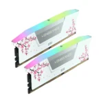 Corsair Vengeance RGB White Cherry Blossom 32GB (16GB x 2) 6000MHz CL30 DDR5 RAM