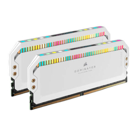 Corsair Dominator Platinum RGB White 32GB (16GBx2) 6200MHz CL36 DDR5 RAM