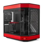 HYTE Y60 E-ATX Mid Tower Red and Black Case
