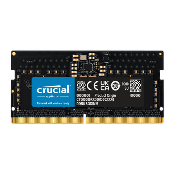 Crucial 8GB 4800MHz CL40 DDR5 Laptop RAM