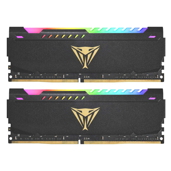 Patriot Viper Steel RGB 16GB (8GBX2) 3200MHz CL18 DDR4 RAM