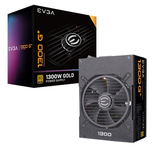 EVGA SuperNova 1300 G Plus ATX 3.1 1300 Watt Gold Fully Modular Smps
