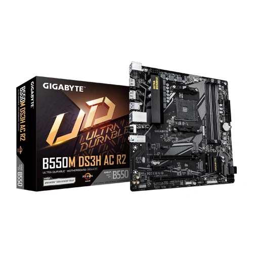 GIGABYTE B550M DS3H AC R2 M-ATX Motherboard