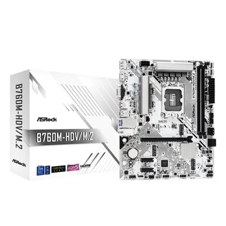 ASRock B760M HDV/M.2 M-ATX Motherboard