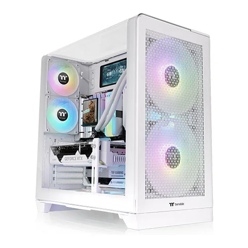 Thermaltake View 390 Air ARGB Snow White ATX Mid Tower Case