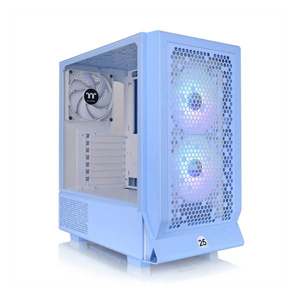 Thermaltake Ceres 330 TG ARGB E-ATX Mid Tower Case (Hydrangea Blue)