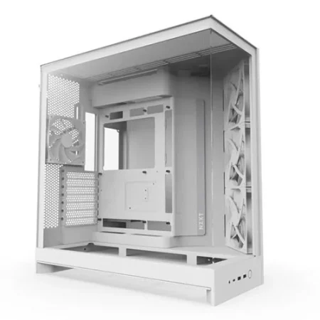 Nzxt H9 Flow White 2025 Edition E-ATX Mid Tower Case