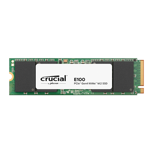Crucial E100 480GB NVMe Gen4 SSD