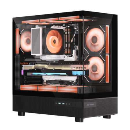 Ant Esports Crystal X6 ARGB ATX Mid Tower Case