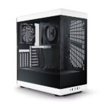 Hyte Y40 TG Black and White ATX Mid Tower Case