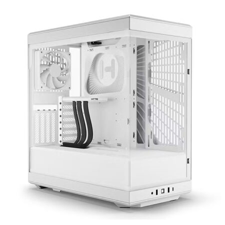 Hyte Y40 TG White ATX Mid Tower Case