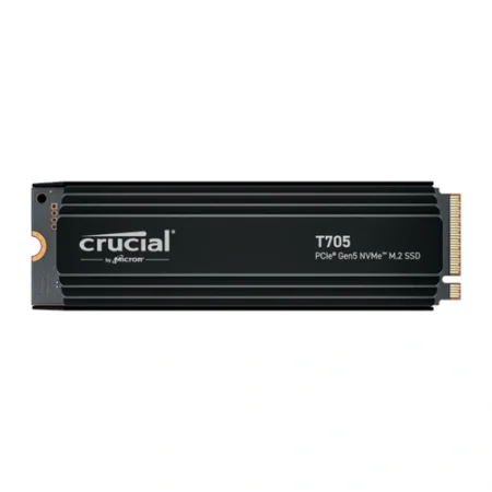 Crucial T705 2TB NVMe Gen5 SSD with Heatsink