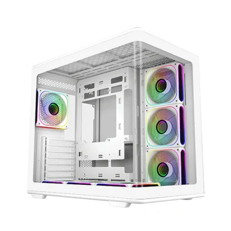 Cooler Master Elite 600 ARGB White ATX Mid Tower Case