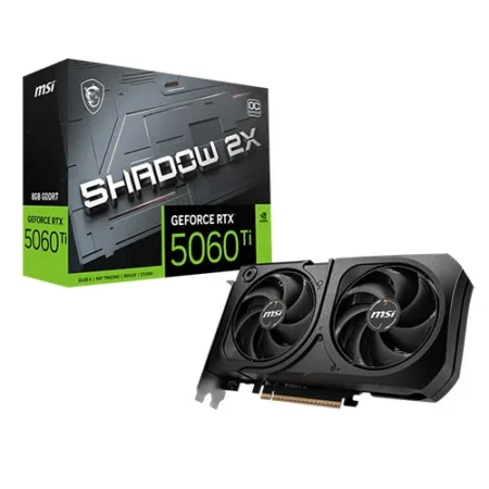 MSI RTX 5060 Ti Shadow 2X OC Plus 8GB GDDR7 Graphics Card