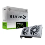 MSI RTX 5070 Ventus 2X OC White 12GB GDDR7 Graphics Card