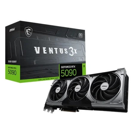 MSI RTX 5090 Ventus 3X OC 32GB GDDR7 Graphics Card
