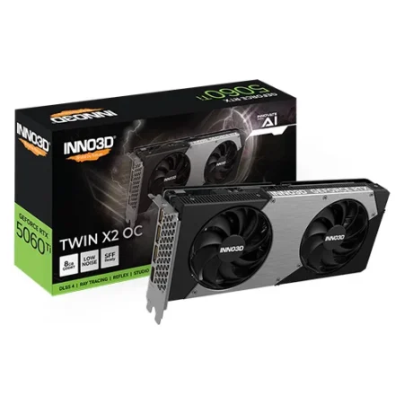 INNO3D RTX 5060 Ti Twin X2 OC 8GB GDDR7 Graphics Card