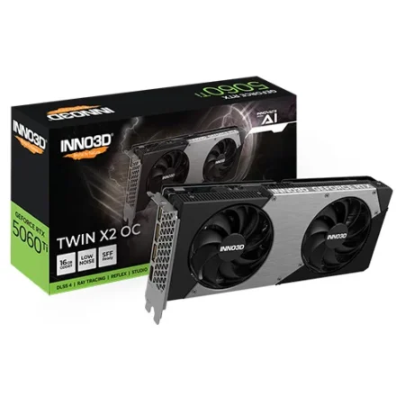 INNO3D RTX 5060 Ti Twin X2 OC 16GB GDDR7 Graphics Card