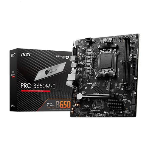 MSI Pro B650M-E M-ATX Motherboard
