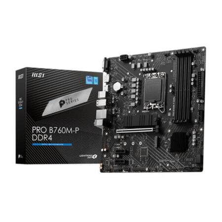 MSI Pro B760M-P DDR4 M-ATX Motherboard
