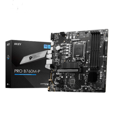 MSI Pro B760M-P DDR5 M-ATX Motherboard