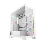 DeepCool CG580 4F V2 White ARGB ATX Mid Tower Case