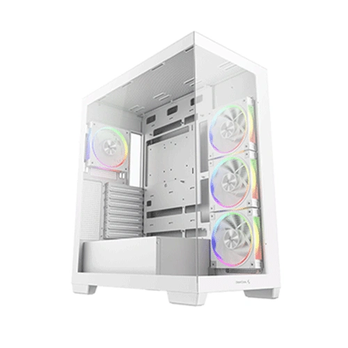 DeepCool CG580 4F V2 White ARGB ATX Mid Tower Case