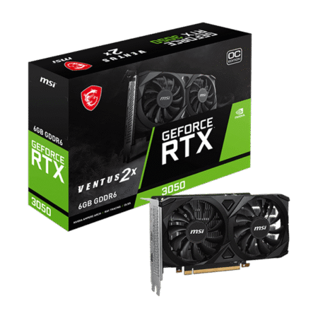 MSI RTX 3050 Ventus 2X OC 6GB Graphics Card