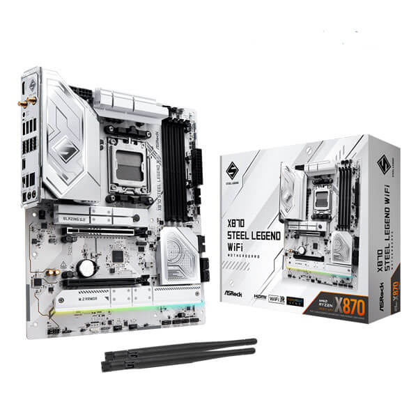 ASRock X870 Steel Legend WIFI ATX Motherboard