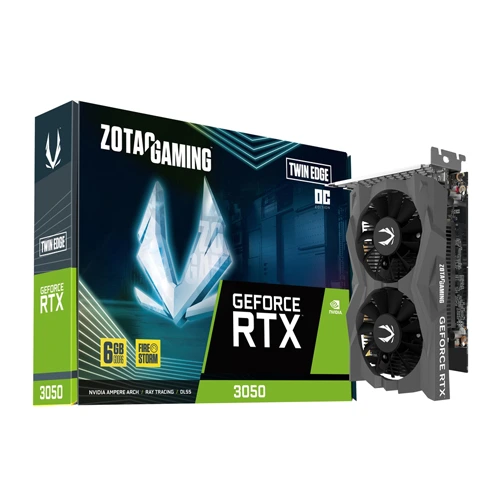 ZOTAC Gaming GeForce RTX 3050 Twin Edge OC 6GB GDDR6 GPU